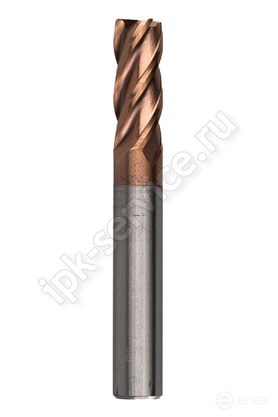 Carbide end mill VK8 c/x f 8 z=4