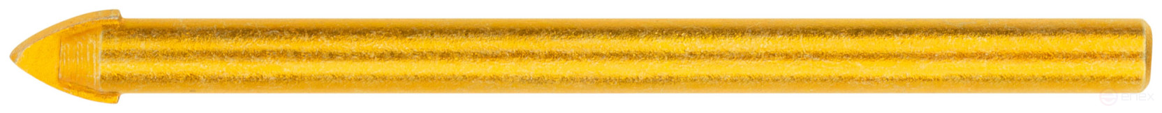 Universal drill bit for tiles, glass, granite, concrete, brick, cylindrical shank, 5x65 mm