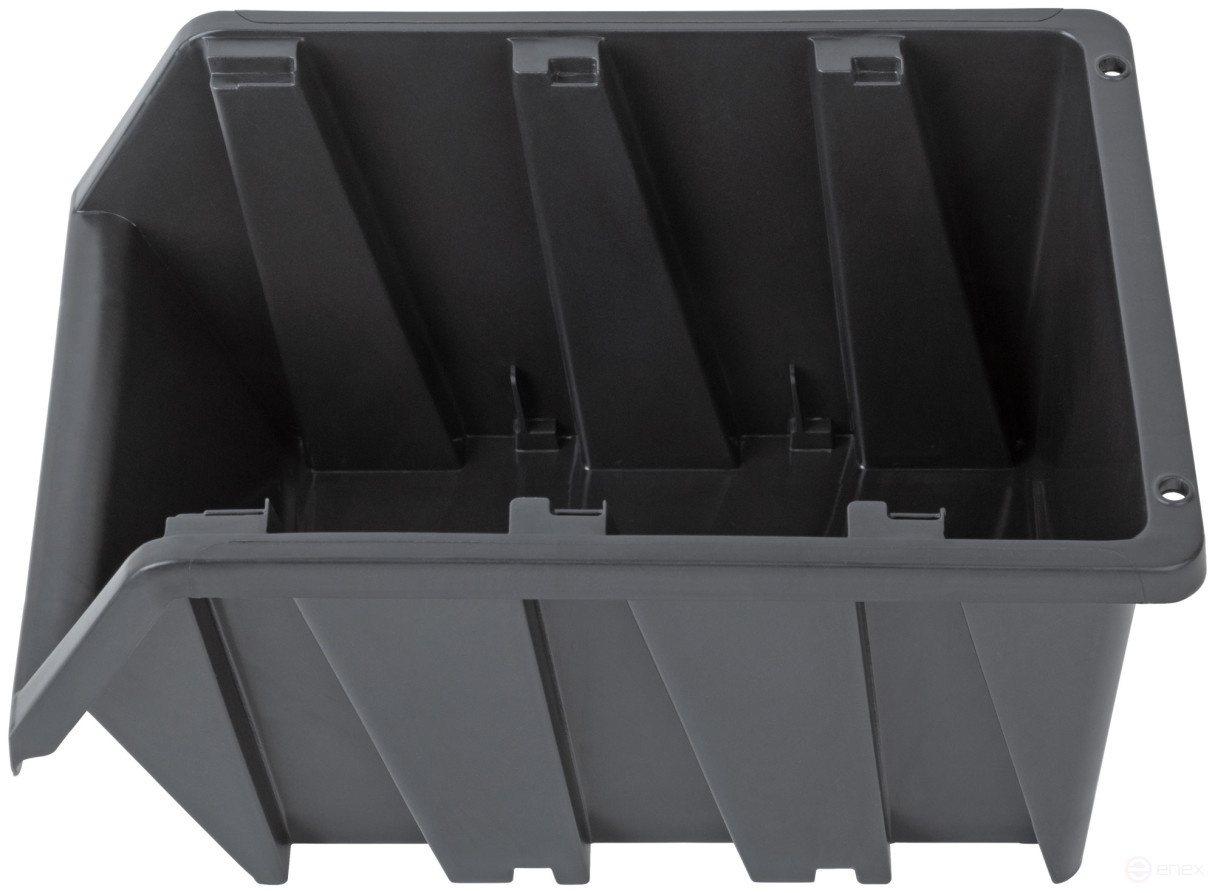 Набор Лотков для крепежа (12 шт. лотков 225х125х125 мм + 6 шт. планок), черные