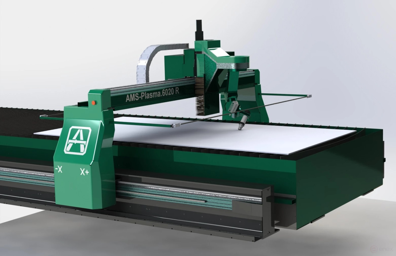 Plasma cutting machine "AMS-Plasma.3D.6020"