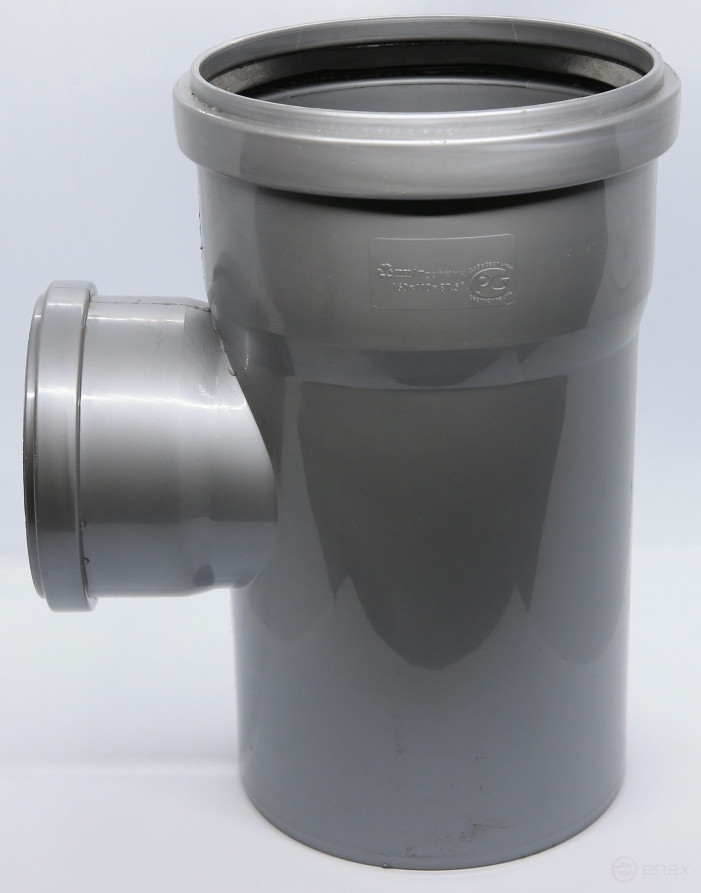 Тройник 160 на 110 мм 90 (87,5) градусов Flextron