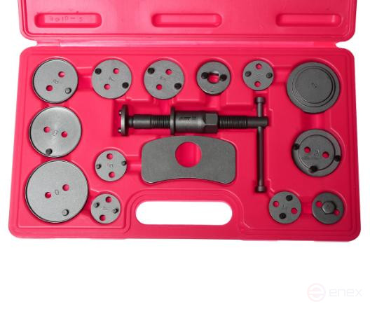 Set of tools for cleaning brake cylinders 15 items JTC