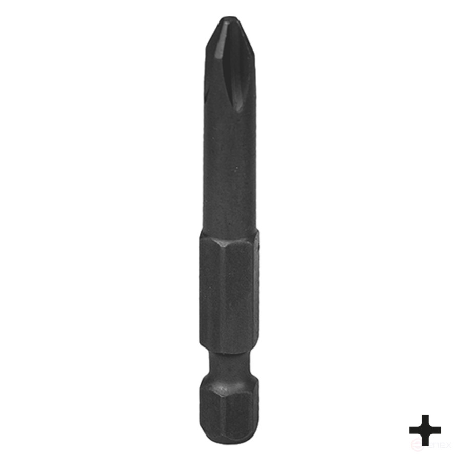 Вставка (бита) торцевая 1/4", Phillips, PH4, 50 мм, для шуруповерта KING TONY 715004P