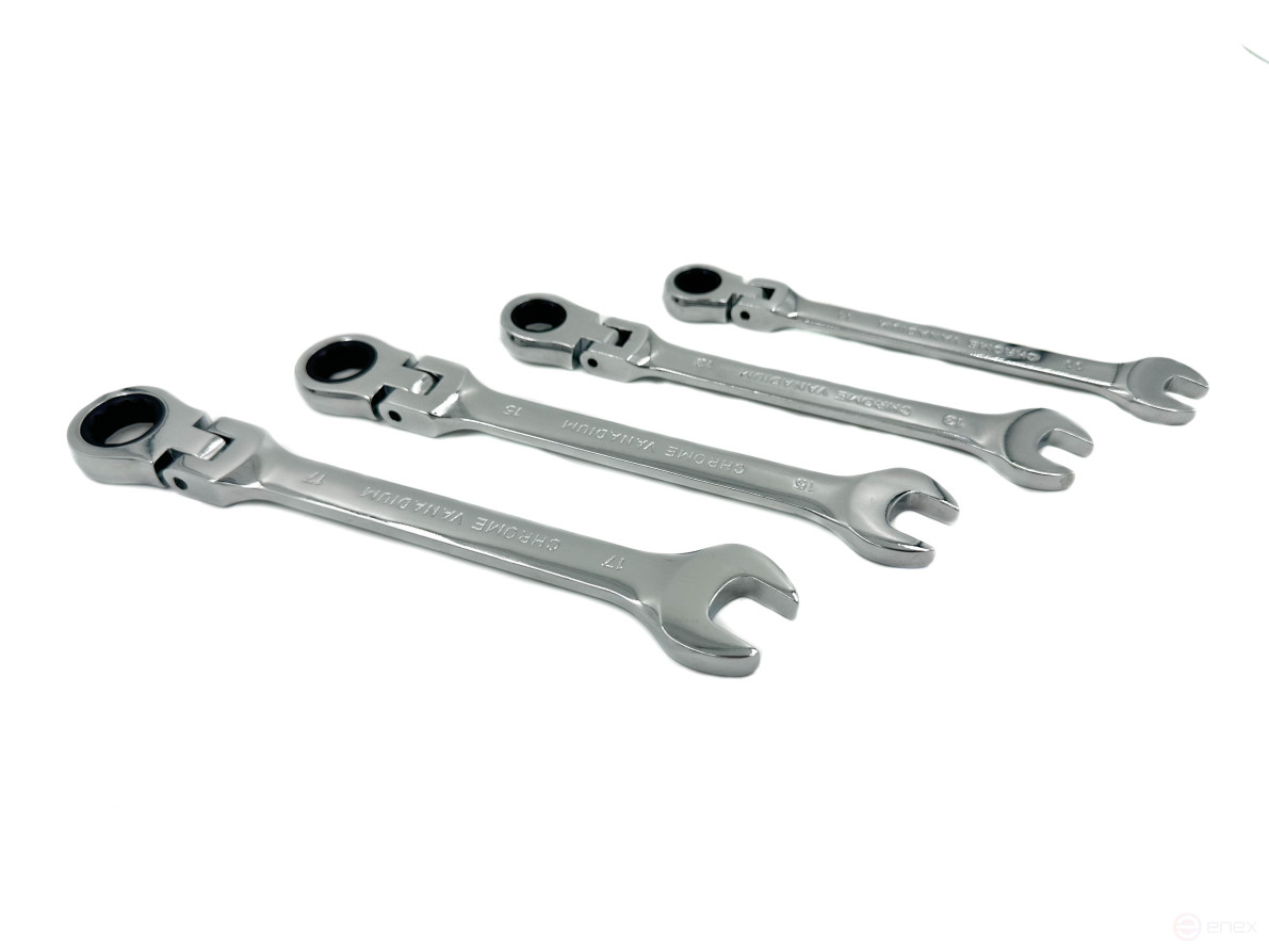 Бригачев Набор ключей комбинированных с трещоткой Skole 8-19 мм 12pc BRG-HW12-0819