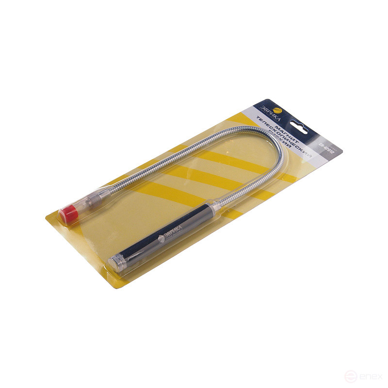 Магнит ER-42012 гибкий с подсветкой, с пластиковой ручкой, до 1.3 кг, max длина 61см ЭВРИКА 1/25/50