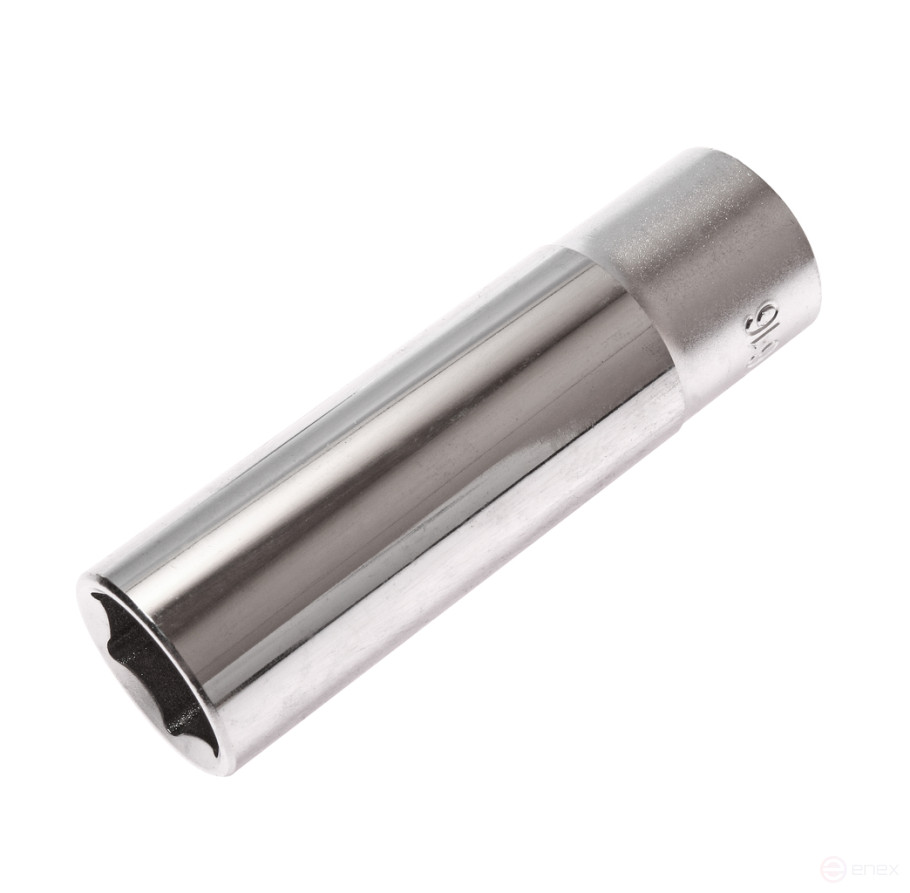 Головка торцевая 1/2" 16мм глубокая L=76мм JTC