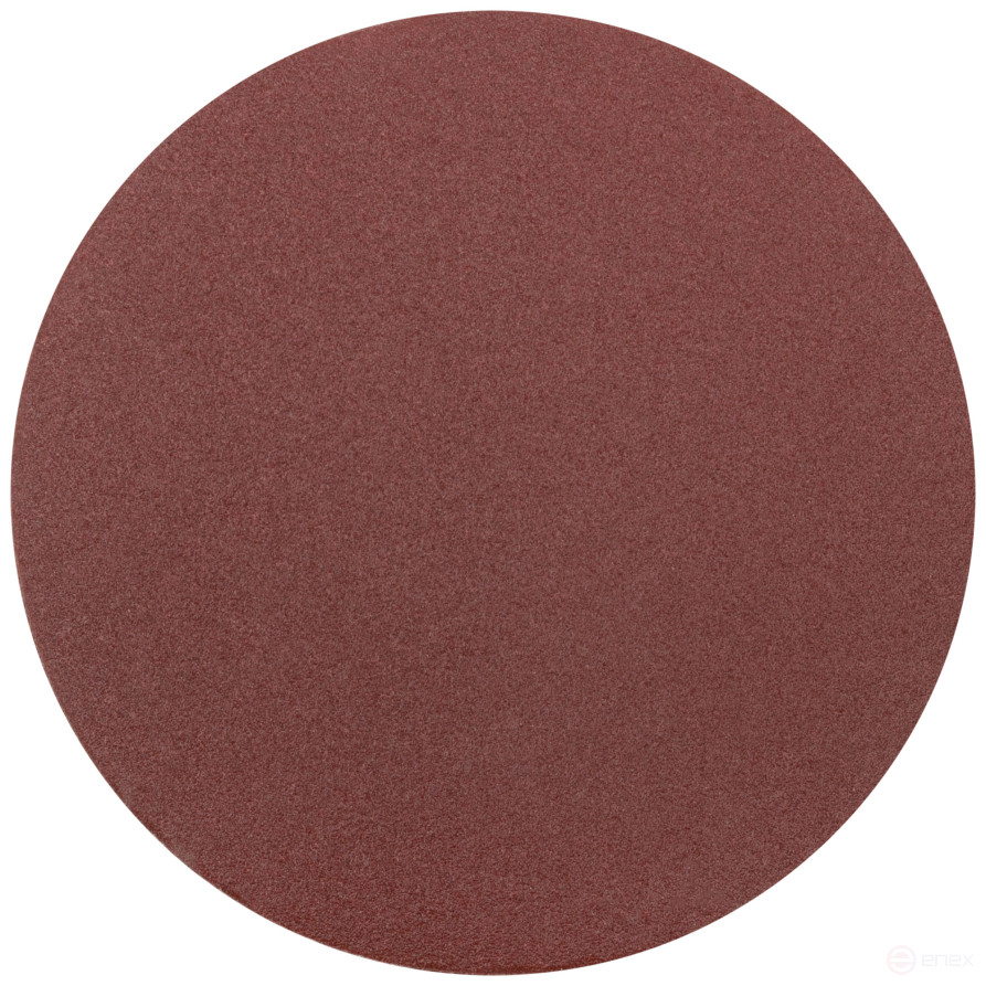 Круги шлифовальные сплошные (липучка), алюминий-оксидные, 125 мм, 5 шт. Р 120