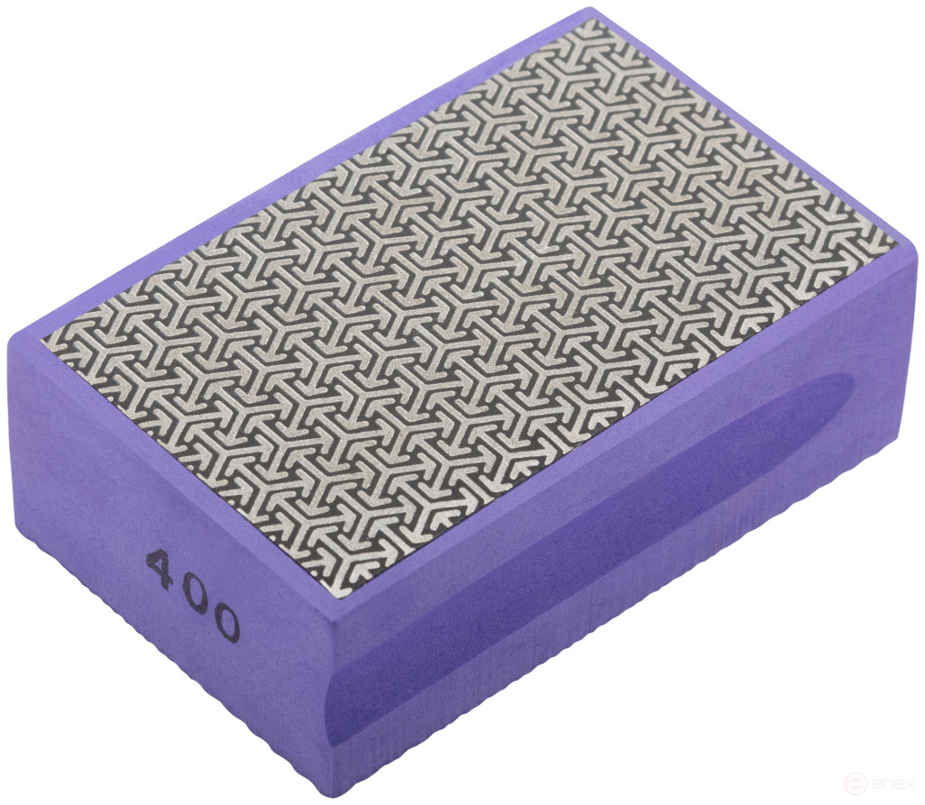 Губка алмазная для сухого шлифования, 90х55 мм, Р400