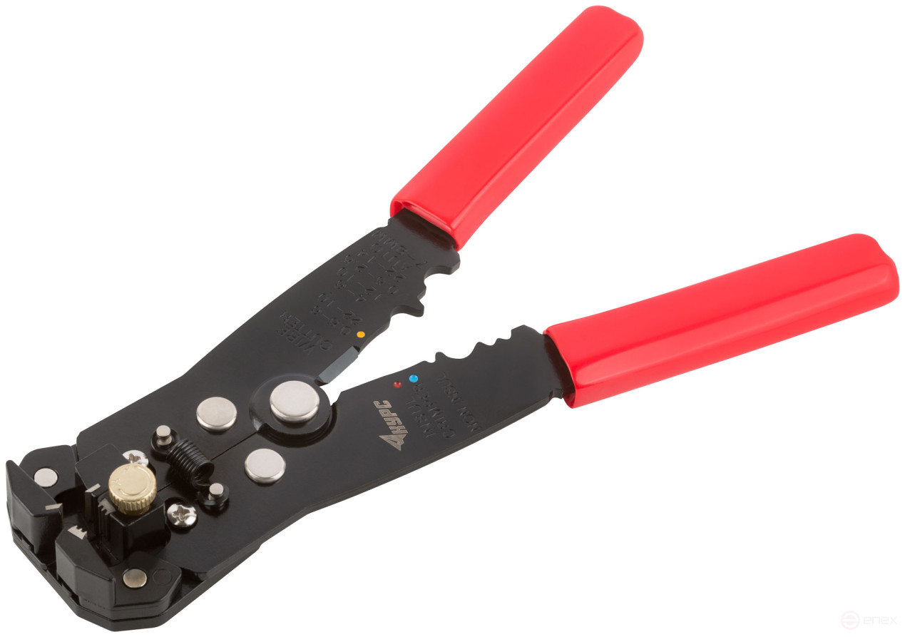 Automatic pliers for stripping insulation diameter 0.2-6.0 mm, 205 mm