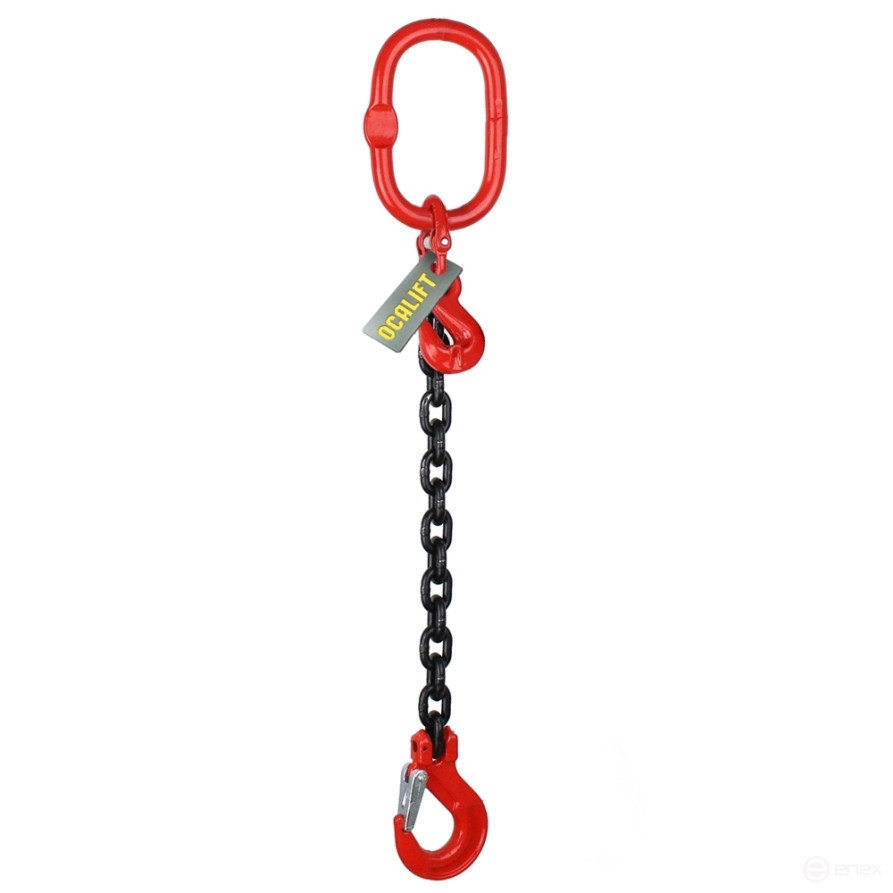 OCALIFT 3.15t 5m 1CC Chain Sling t8 G80 with Shorteners Glazed Chain 1sc3150t5hf