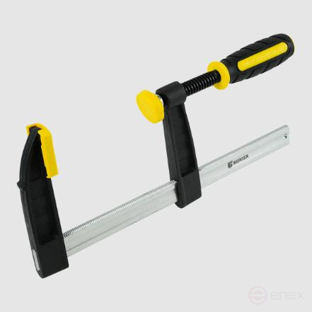 Струбцина F-образная 80*150 мм, зажим до 270 кг BERGER BG1933