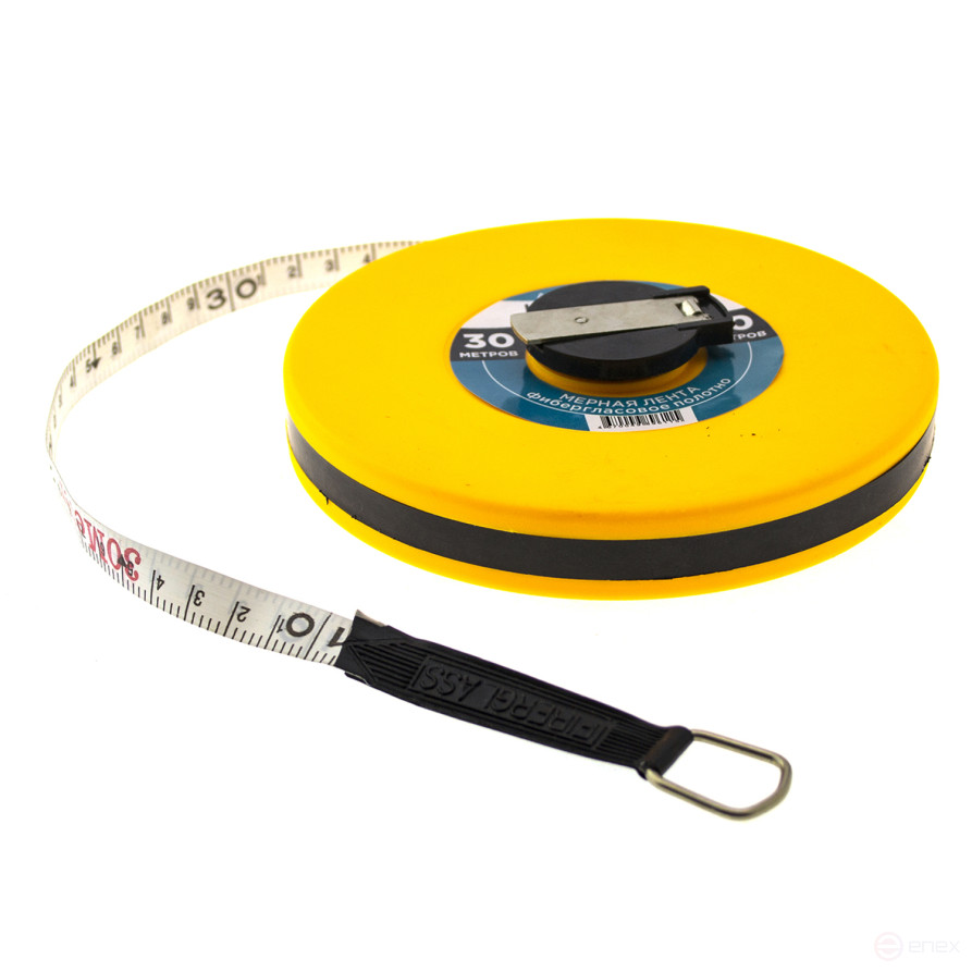 Рулетка геодезическая в закрытом корпусе 30 м, ЧЕГЛОК