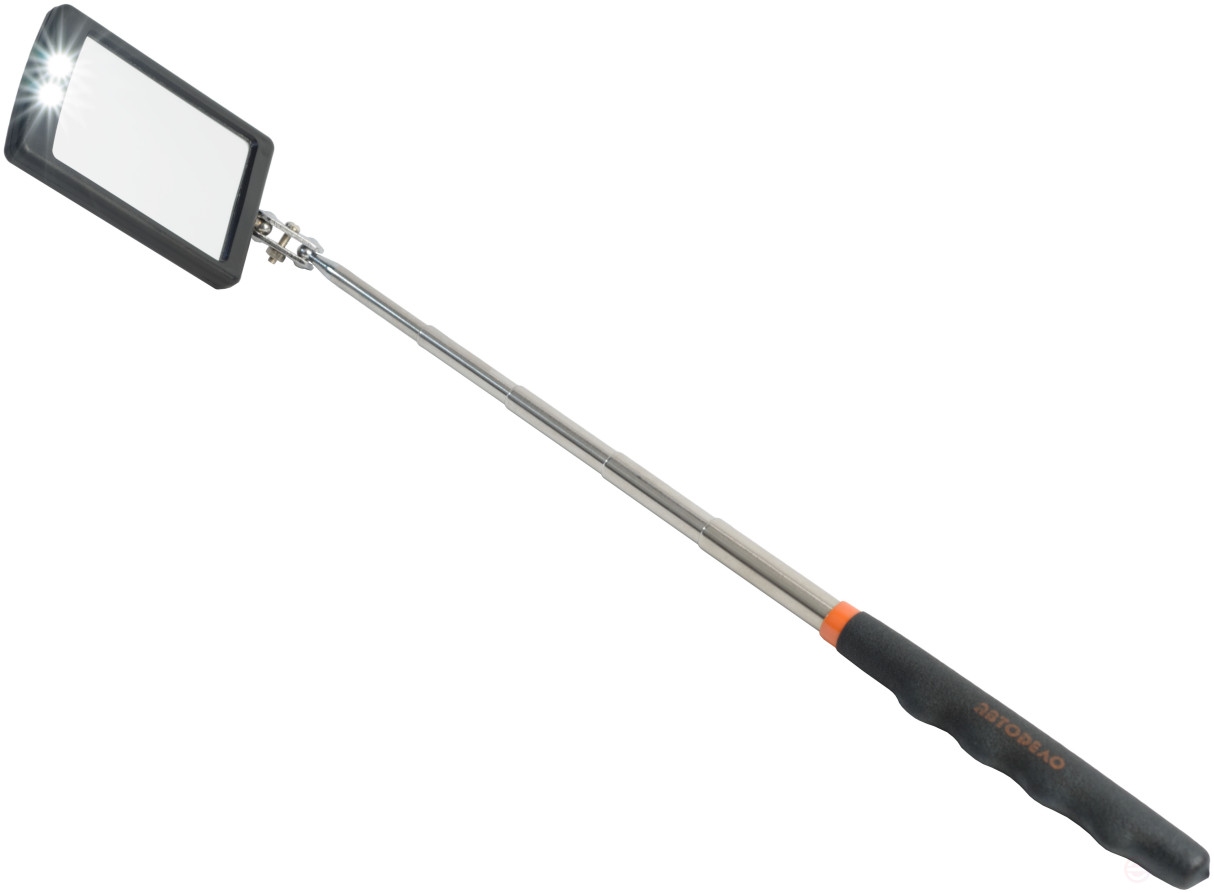 The inspection telescope mirror. illuminated (50X90mm,L=285-770mm) (Car body) 40298