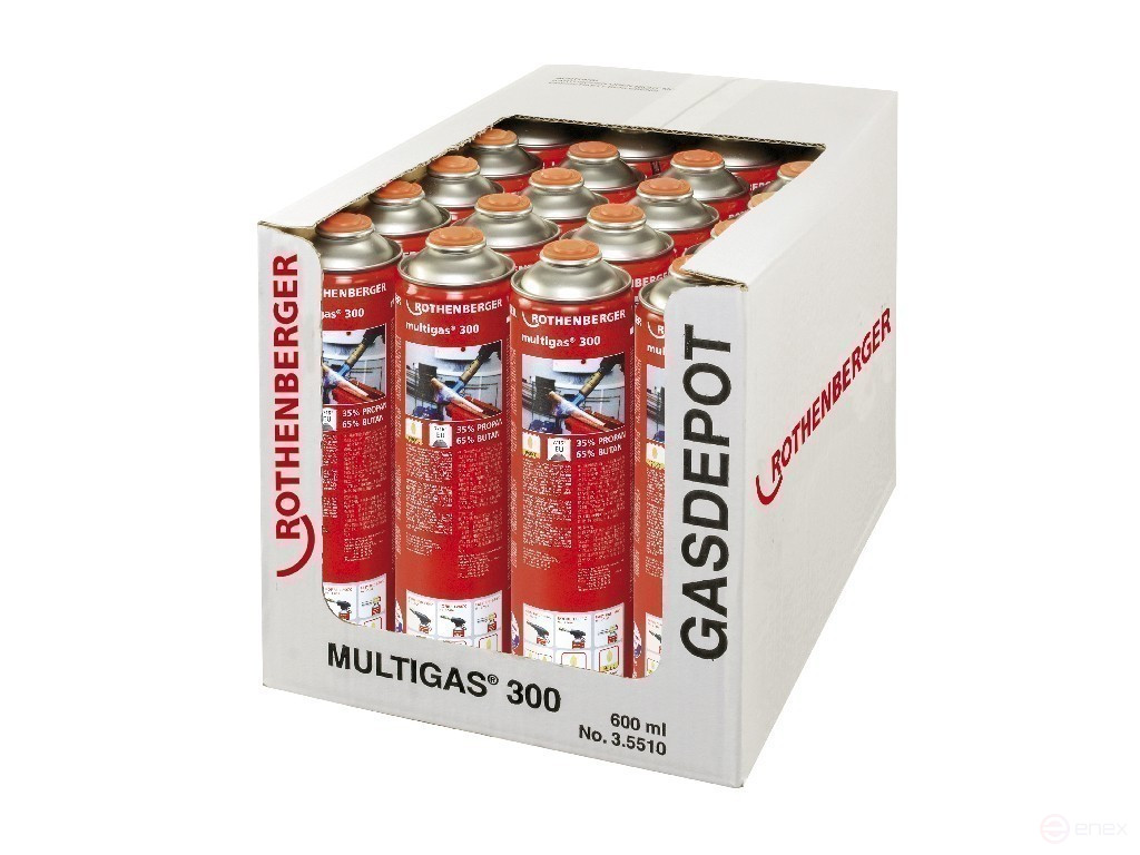 Газовый баллончик Multigas 300 (Мультигаз)