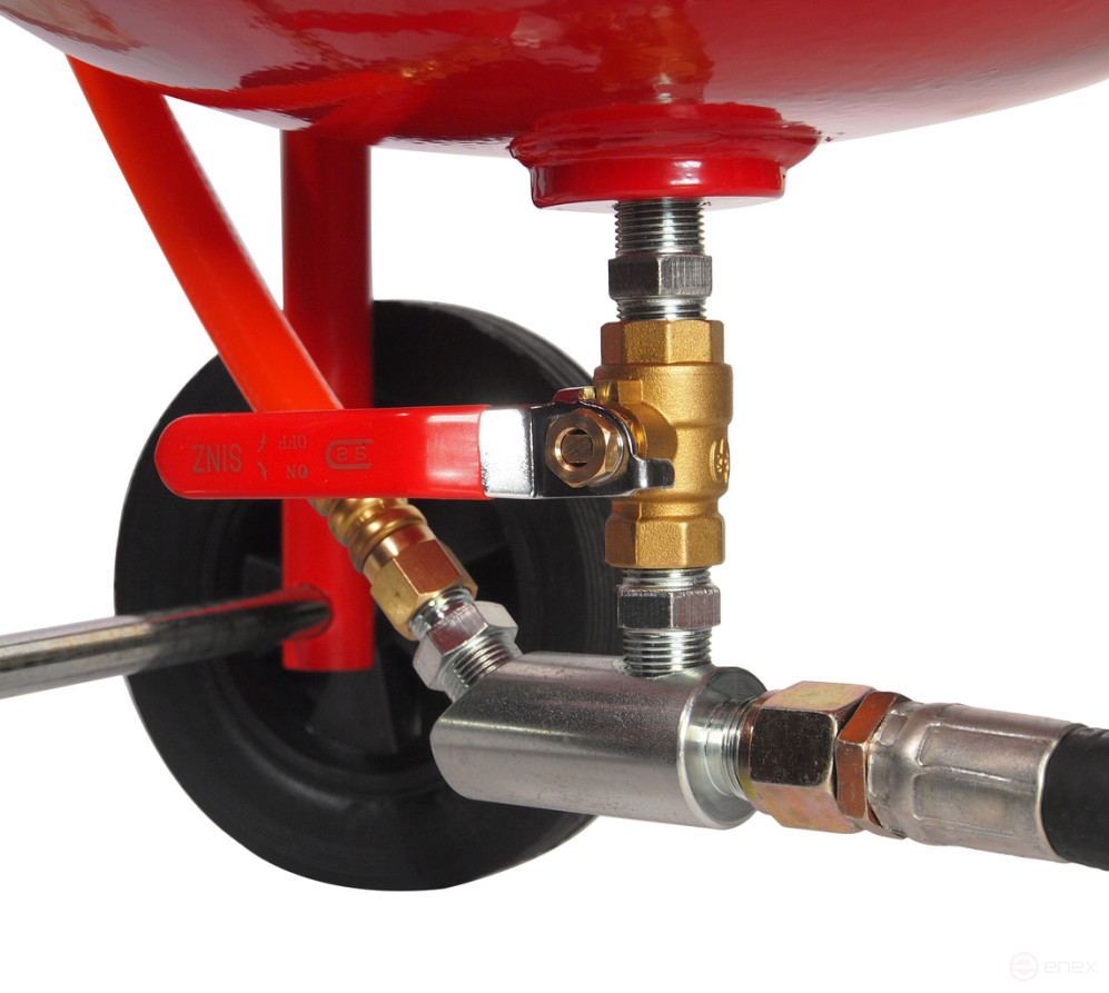 Sandblasting machine 38L 1/2" hose, 250PSI JTC