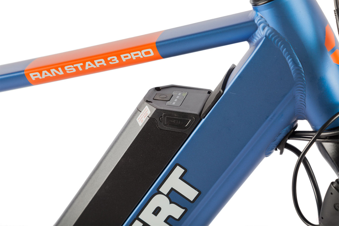 Электровелосипед Gelbert Ran Star 3 PRO, серый