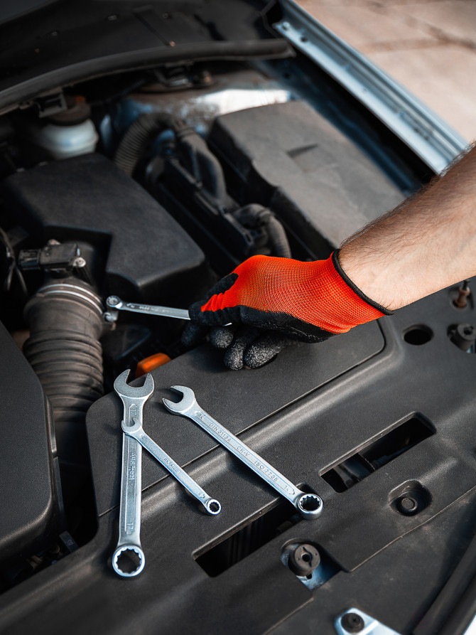 Набор ключей комбинированных 6-22 мм AV Steel 12 предметов