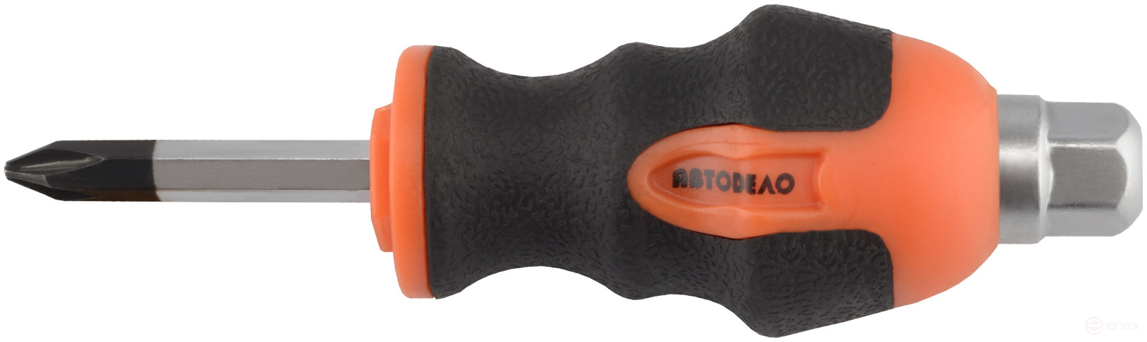 Phillips screwdriver "Avtodor" PH2x38mm through-hole with a hexagon wrench 30860