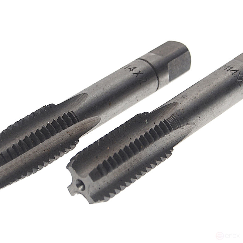 Метчик ER-01420M M14x2 (2шт),в пластиковом футляре ЭВРИКА /1