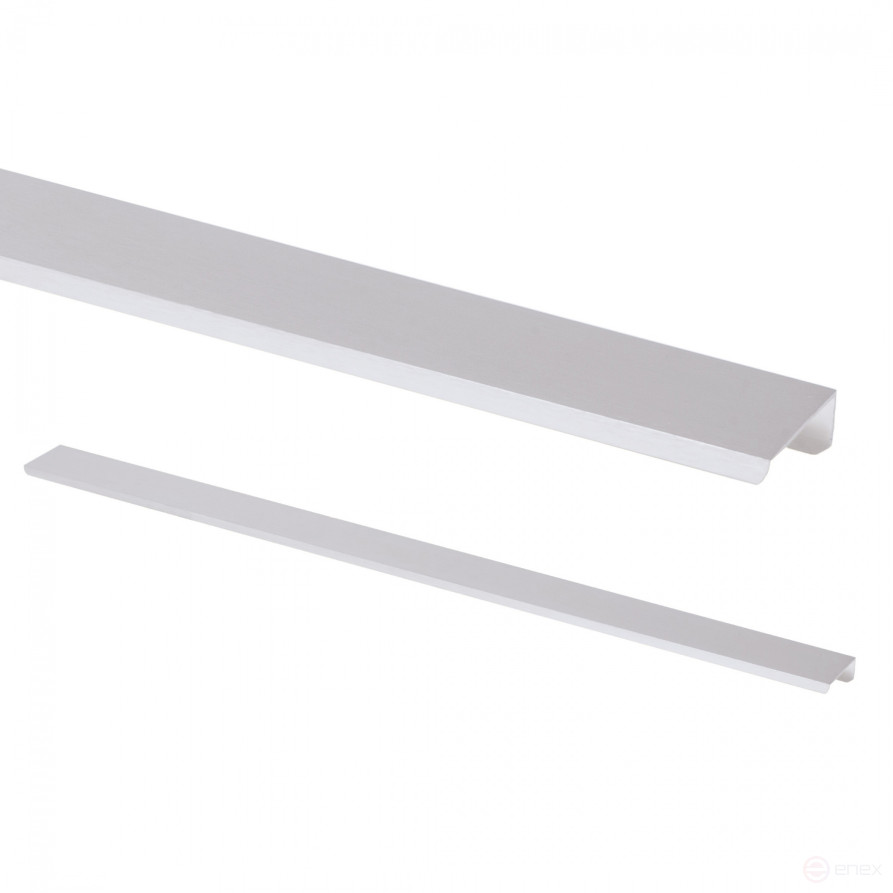 Handle meb. overhead alum. INSIDE 3500 brushed chrome, AKS