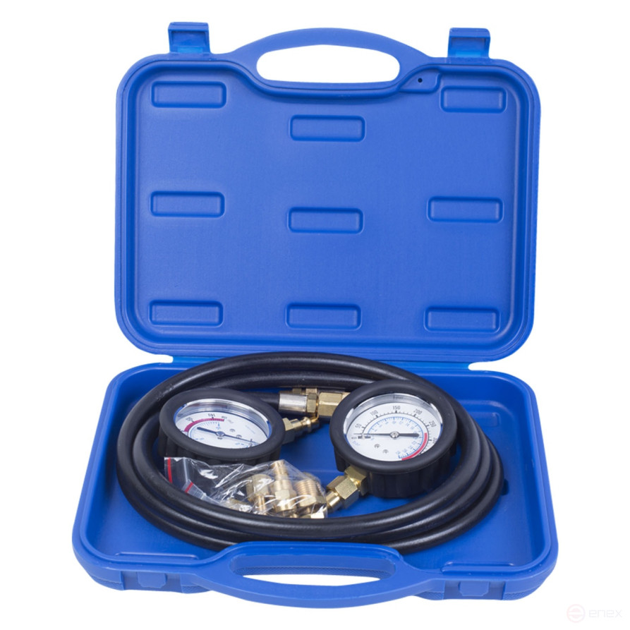 Oil pressure gauge, two pressure gauges, 0-7 and 0-28 bar MASTAK 120-20028C