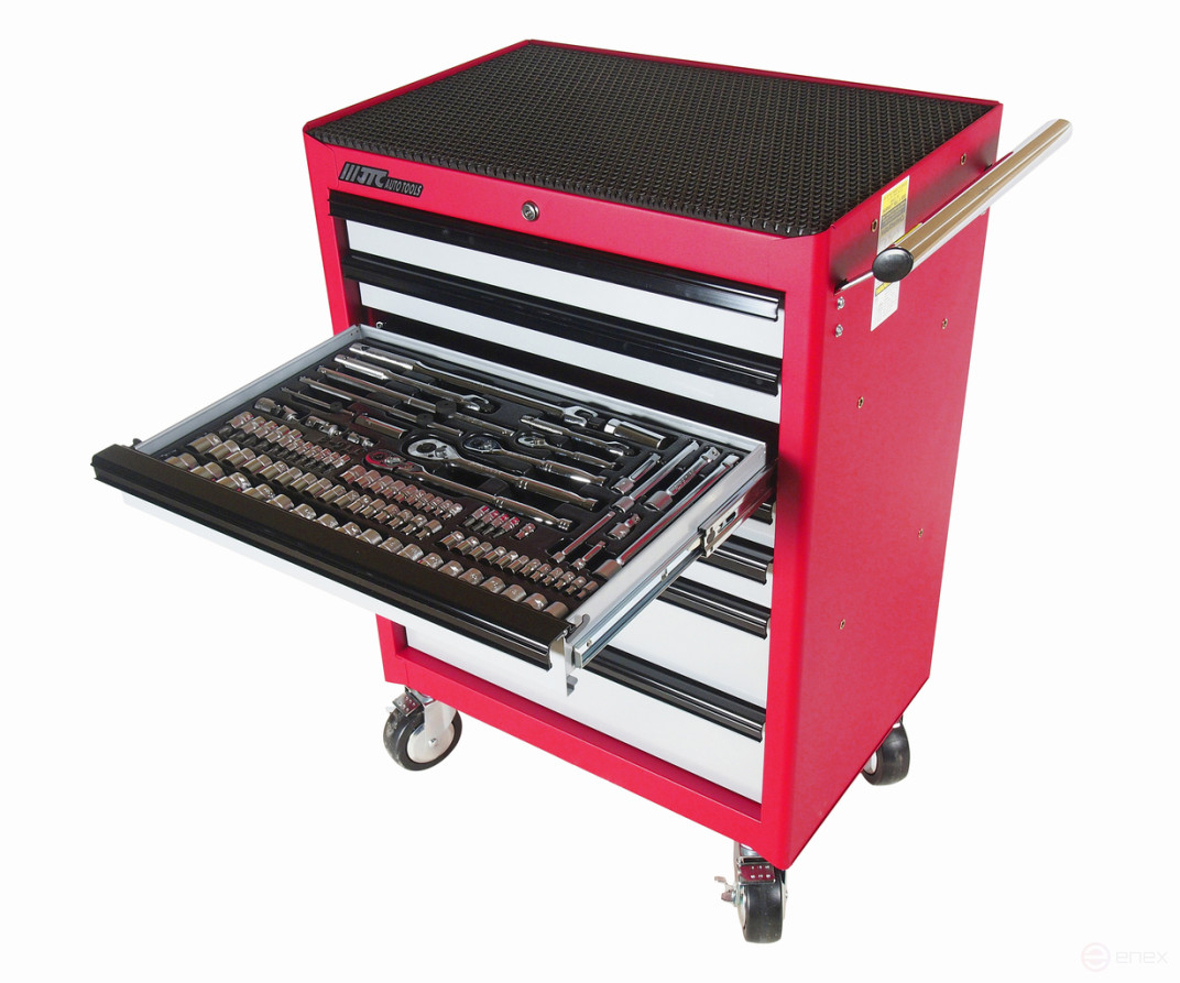 7-section tool truck (JTC-3931) with a set of tools (JTC-39311,39312,39313) JTC