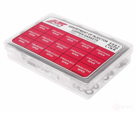 Шайба медная под форсунки (в боксе) 150шт. JTC