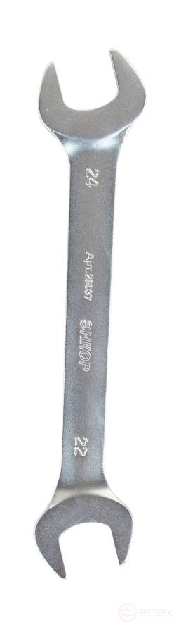 Ключ гаечный рожковый двусторонний 22х24