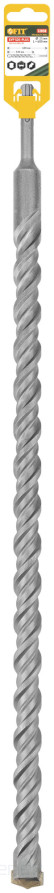 Бур по бетону SDS PLUS, Профи, W-образная вставка, двойная спираль, 25 х 600 мм