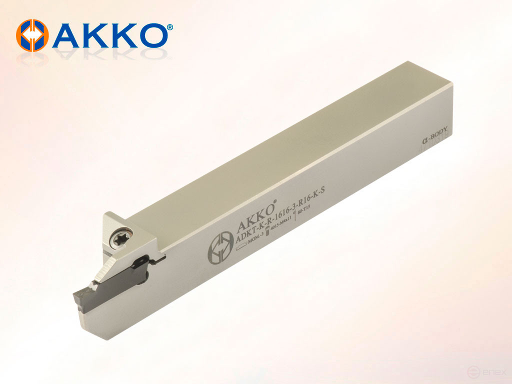 Державка канавочная ADKT-K-L-1616-2-R16-K-S