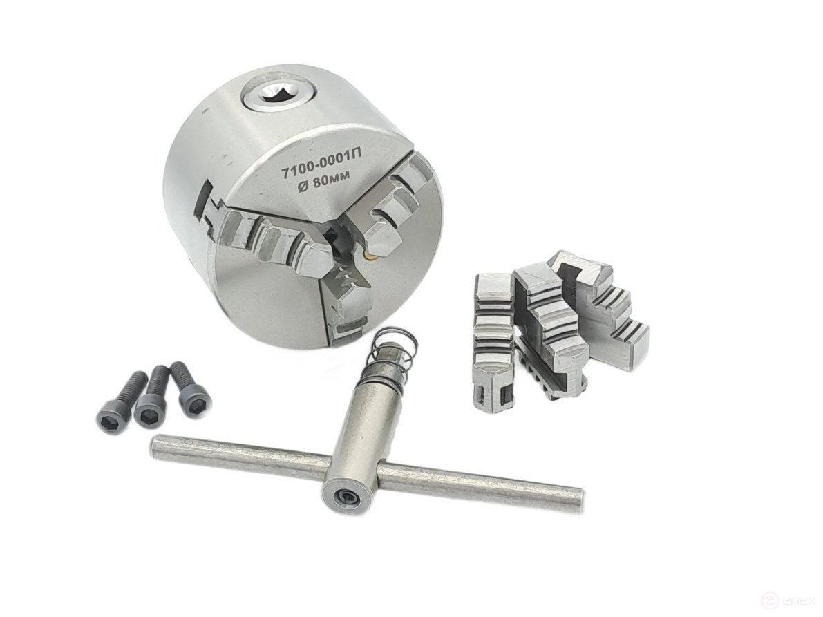 Turning chuck f .80 mm 3-cul. 7100-0001P (K11-80)
