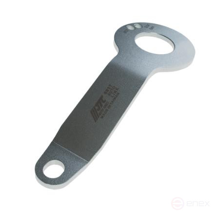 A device for positioning the high-pressure pump relative to the JTC crankshaft