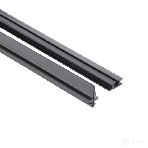 Wiper strip replaceable 60cm/24" with plastic insert for frame wipers