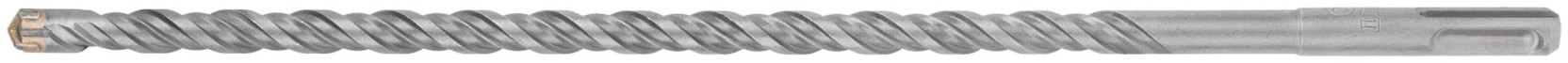 Бур по бетону SDS-PLUS, Профи, крестообразная вставка, двойная спираль, 10 х 310 мм