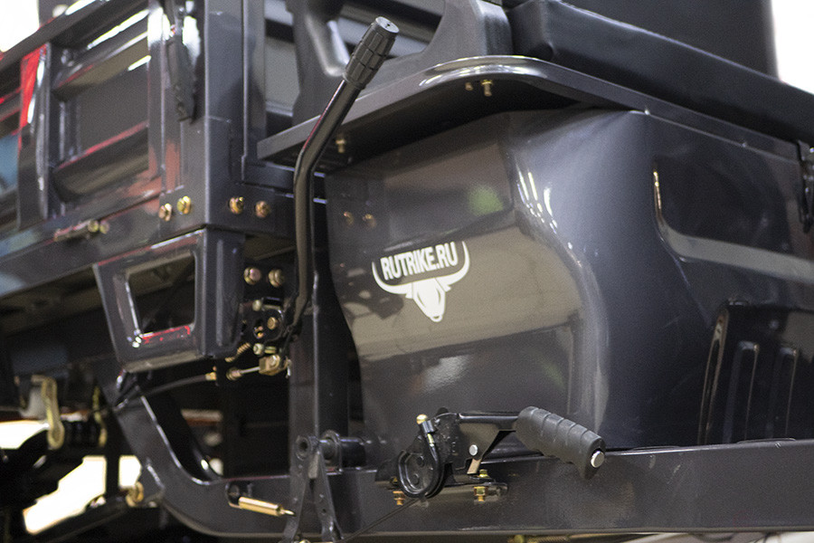 Грузовой электротрицикл Rutrike D4 NEXT II 60V1500W, зеленый