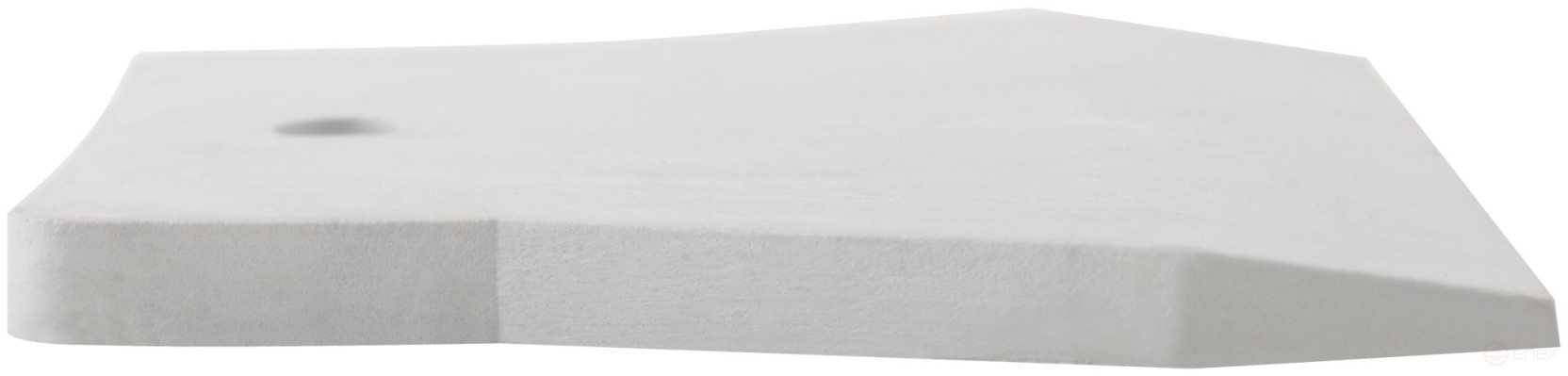 Шпатель резиновый белый 100 мм