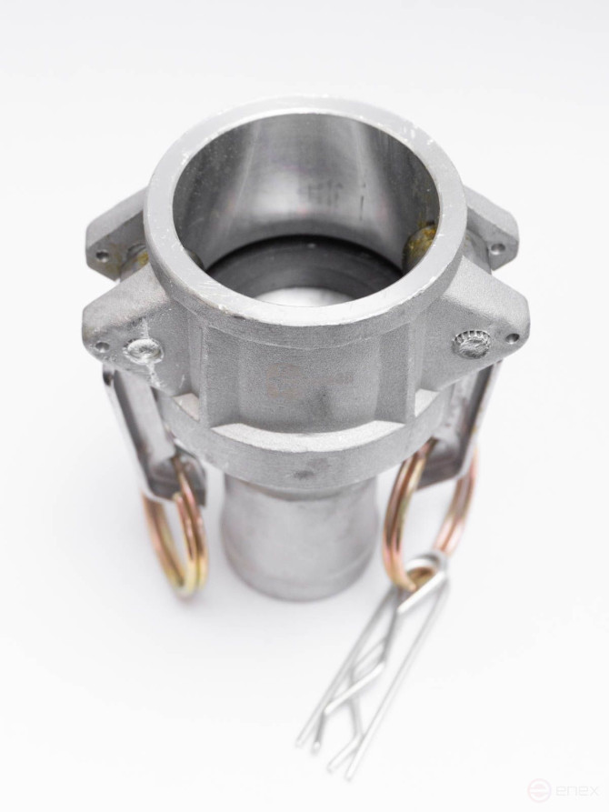 Camlock type C-125 (32 mm), aluminum