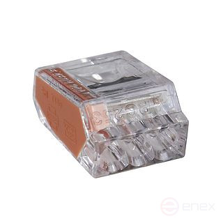 Connecting terminal, 3-pole (pack.100 pcs)