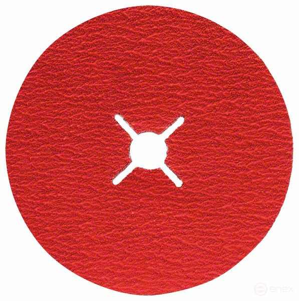 Fiber grinding wheel R780, Best for Metal + Inox 180 x 22.23 mm, G80