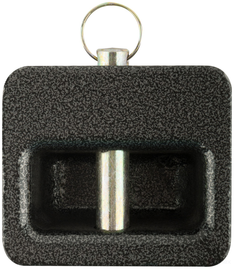 Замок навесной с закрытой дужкой 80x70x40 мм, стальная дужка 11,7 мм