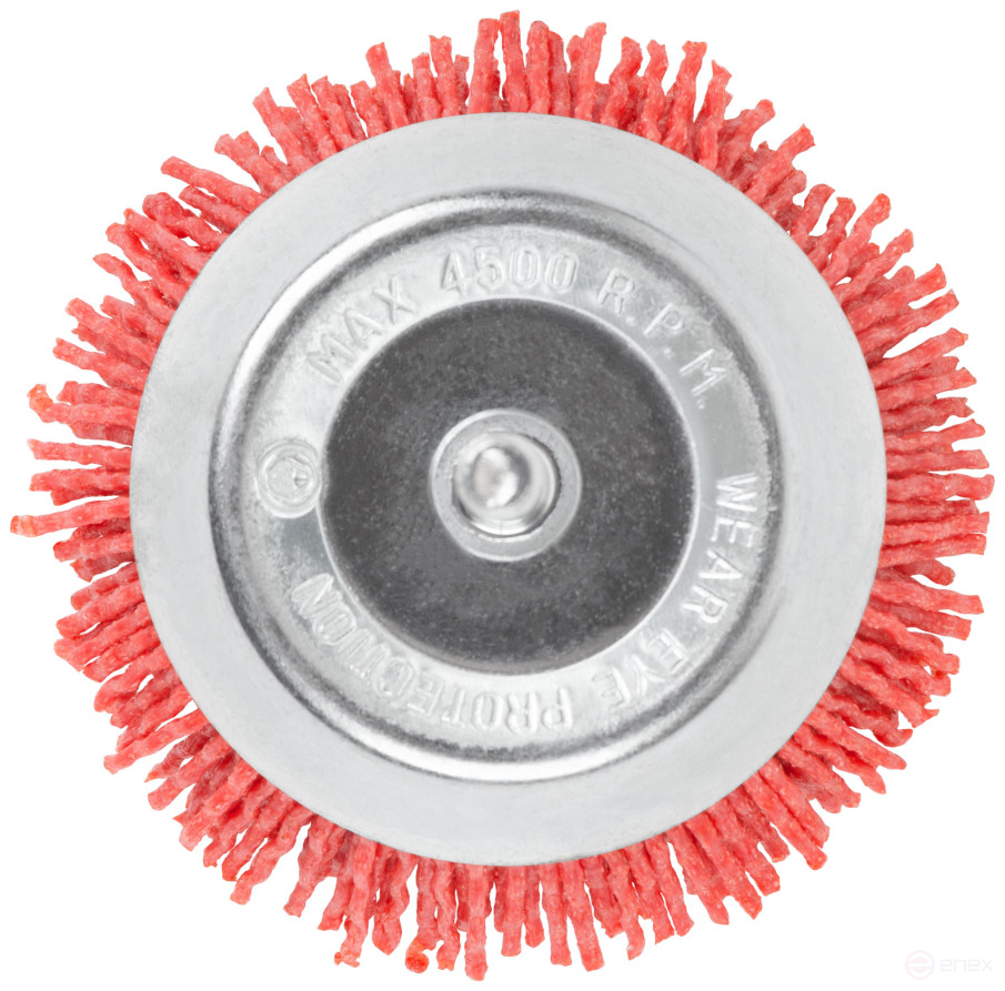 Щетка для дрели, тип "Чашка", нейлон, 75 мм, блистер, CUTOP Profi