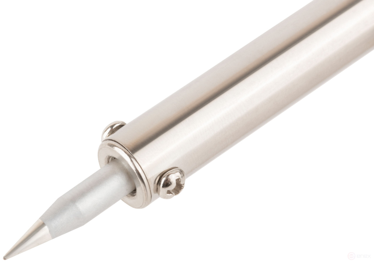 220 V soldering iron, 2 operating modes, stand, switch, rubberized handle, cone tip, 30W / 60W