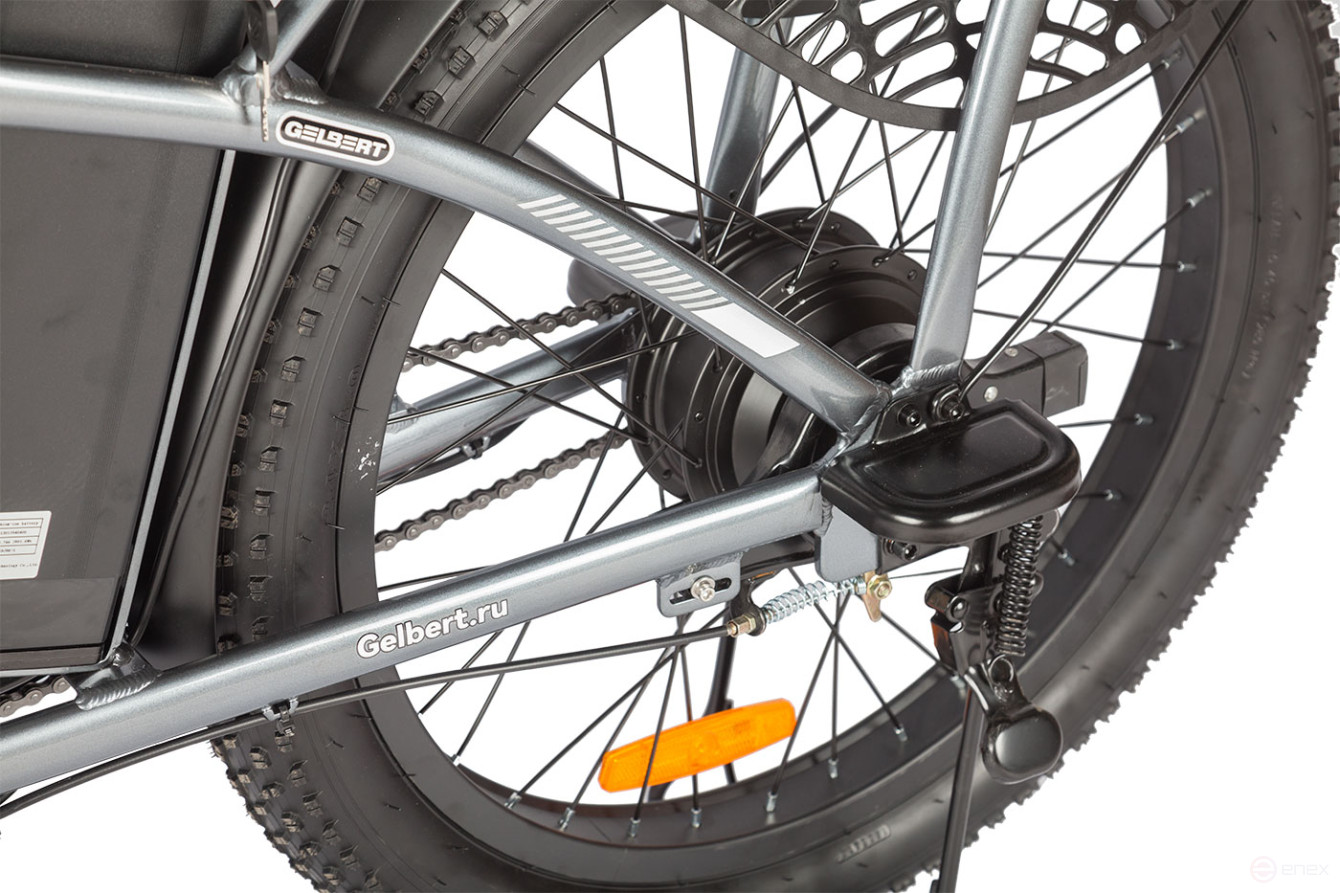 Электровелосипед Gelbert ALFA 3 PRO, серый