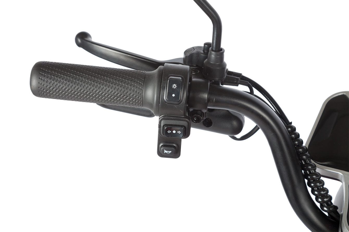 Электротрицикл Rutrike Gelbert Sun 48V/60V 650Вт, красный