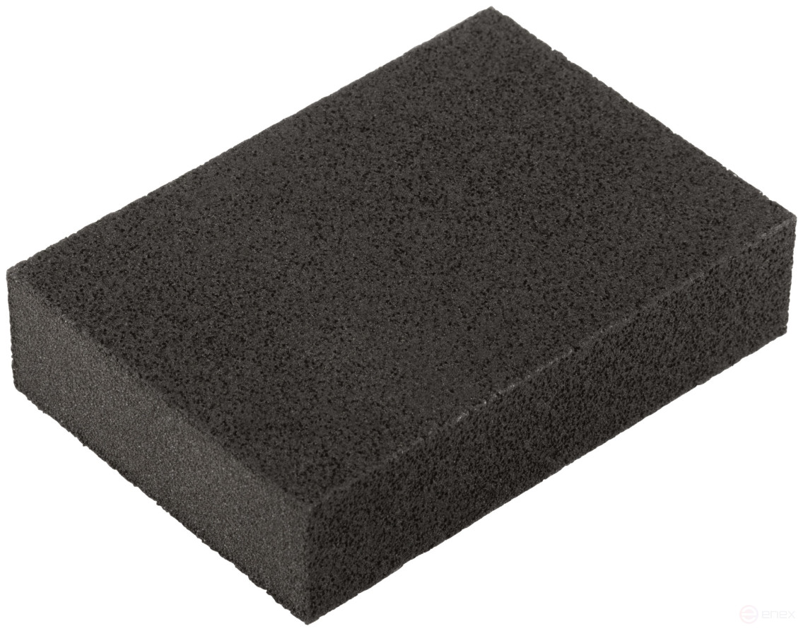 Aluminum oxide grinding sponge, 100x70x25 mm, P 120