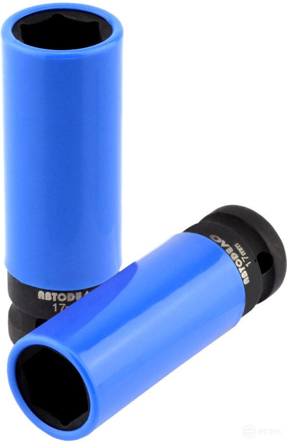 Impact wheel head *17 (DR1/2";L-78mm with plast.protection) AvtoDelo (39357)