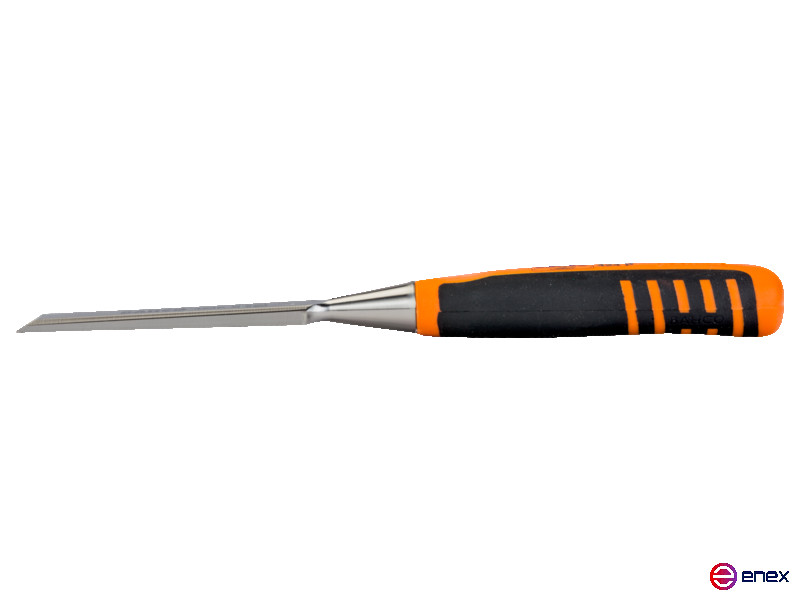 Стамеска с прорезиненной ручкой 8 мм