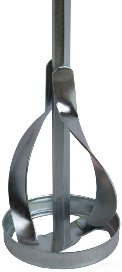 Насадка для перемешивания ПРАКТИКА хвостовик НЕХ 8, 60 х 400, лаки, краски (779-523)