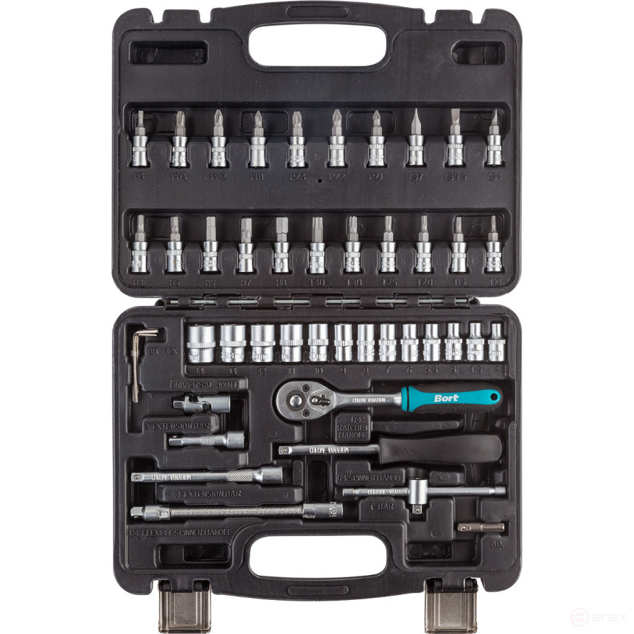 Набор ручного инструмента BORT BTK-46