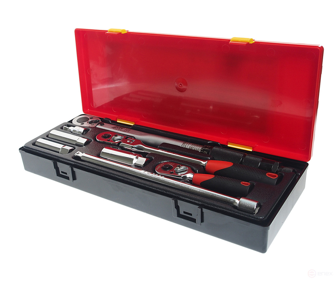 Spark Plug Head Set with 3/8" Torque Wrench 8 Pieces in JTC Case